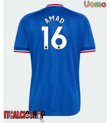 Manchester United Amad Diallo #16 Seconda Maglia 2026-27 Manica Corta